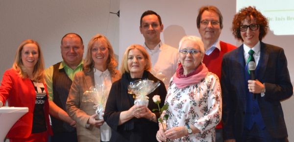 v. links: Jessica Schmidt-Schramm, Joachim Vagts, Carola Haufe, Roswitha Braun, Daniel Streubel, Ilse Paul, Conrad Welfonder, Susanne Lindner
