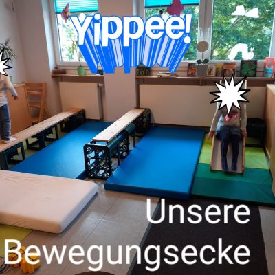"Hallo aus der "Affengruppe" der Kita Ellhornstraße"