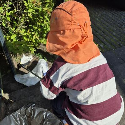 "Große Unterstützung von kleinen Händen"