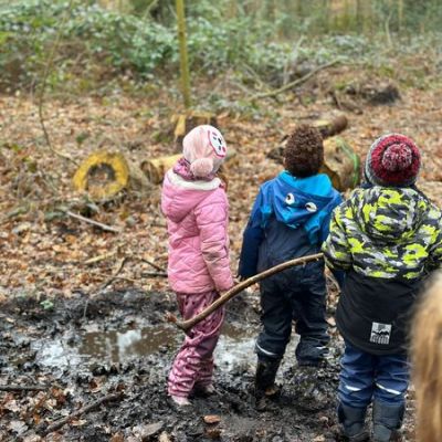 "Eine Woche im Waldkindergarten"