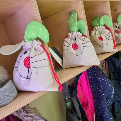 "Ostern in der Krippe Ellhornstraße"