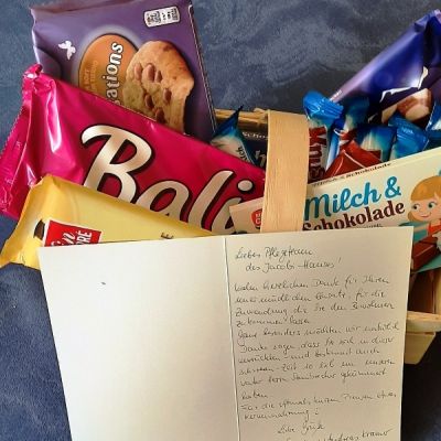 "Dankeschön an die Mitarbeitenden im Jacobi-Haus"