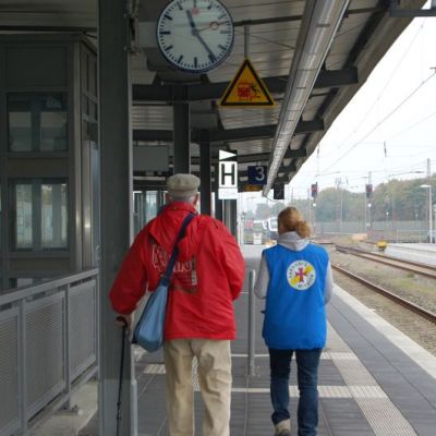 "Bahnhofsmission vorübergehend geschlossen"