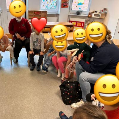 "In den Mund geschaut - Zahnprophylaxe in der Kita Ellhornstraße"