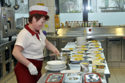 Zubereitung der Speisen