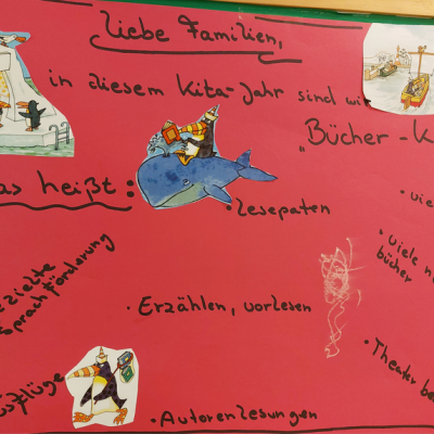 "Kita Ellhornstraße ist ein "Bücher-Kindergarten""