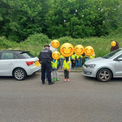 "Verkehrserziehung in der Kita Ellhornstraße"