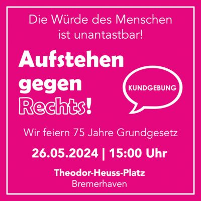 "Die Würde des Menschen ist unantastbar!"