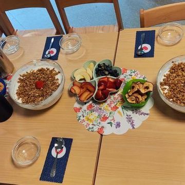 "Gesundes Frühstück in unseren Kitas"