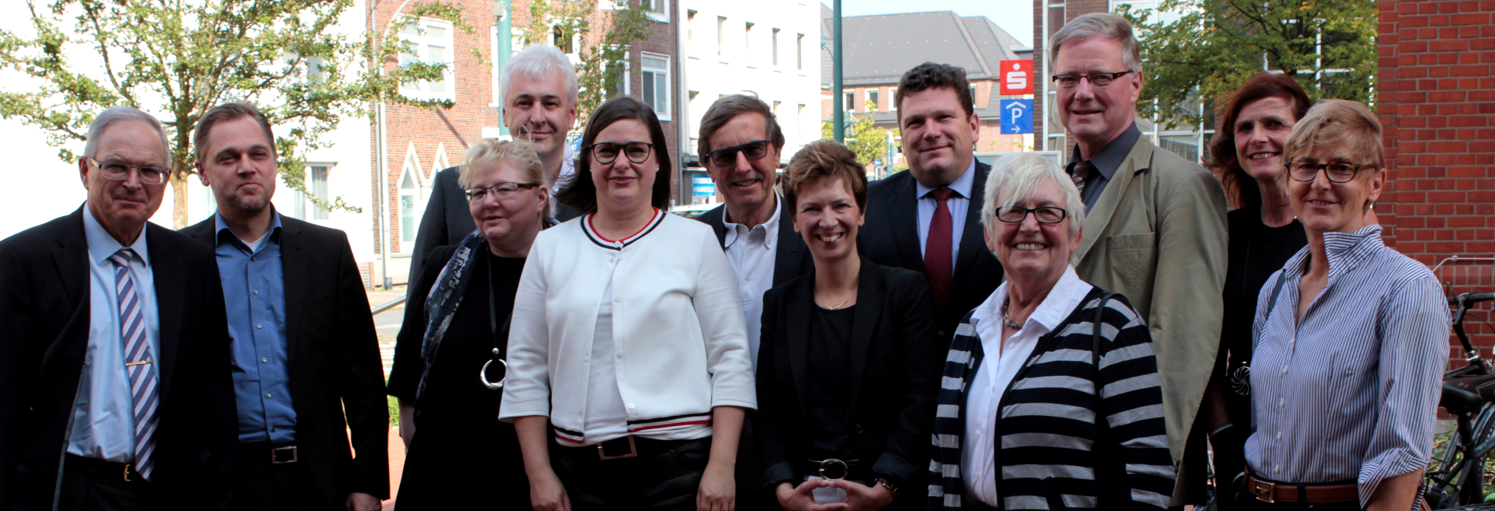 von links: Rainer Kulenkampff, Dr. Arne Eppers, Anja Kathmann, Martin Frank, Sigrun Deneke, Dr. Arnold Knigge, Dr. Claudia Schilling , Ralph Moog,Brigitte Lückert, Wolfgang Mann, Viola Müller-Krause, Gisela Tresch