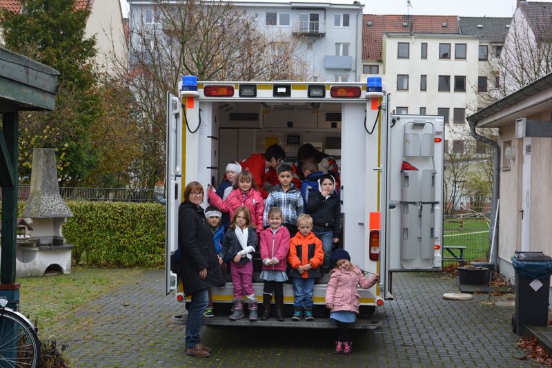 Krankenwagen der Hohanitter