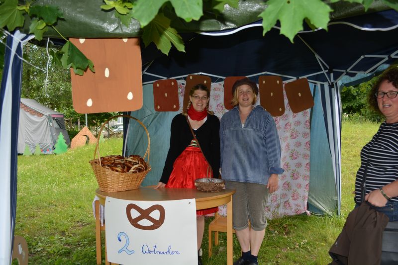 Hänsel und Gretel im Knusperhäuschen