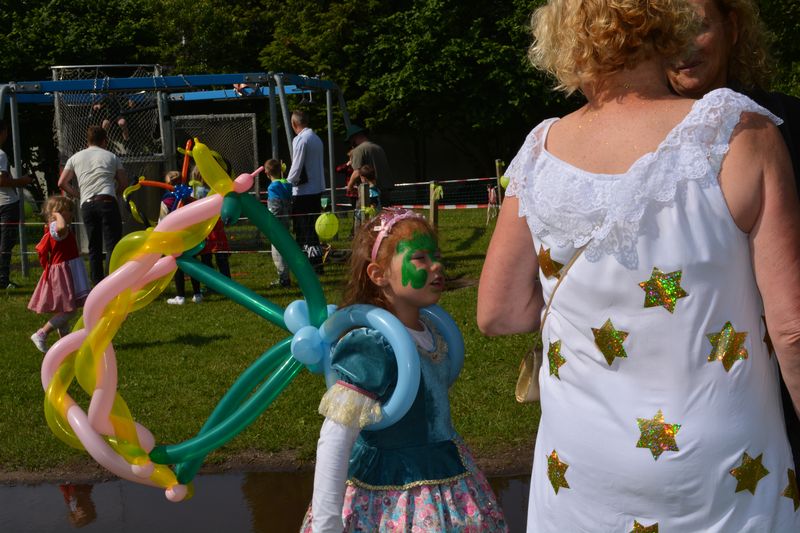 Luftballonfigur vom Zauberer Lührs