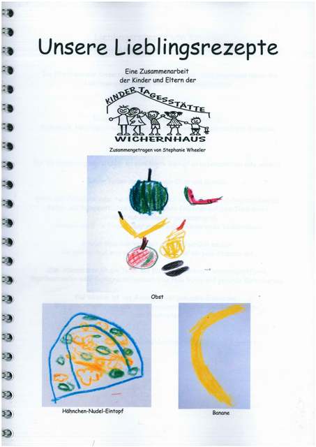 Kinder-Kochbuch der Kita Wichernhaus