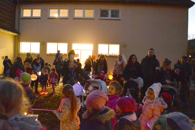 Lichterfest der Kita Wichernhaus