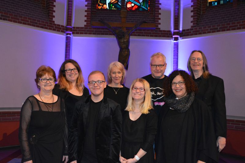 Die Glademakers singen bei der 70 Jahr Feier der Diakonie Bremerhaven