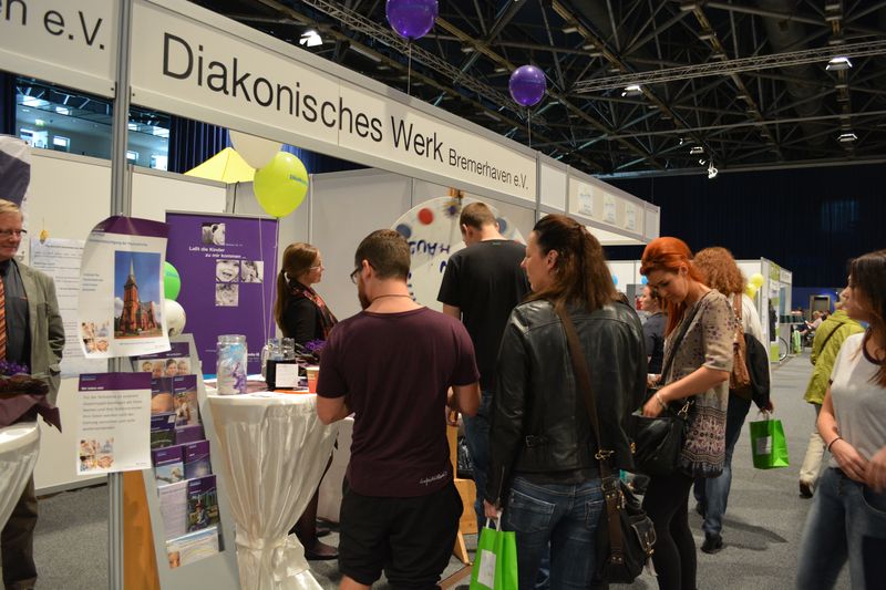 Messestand Gesundheitsmesse