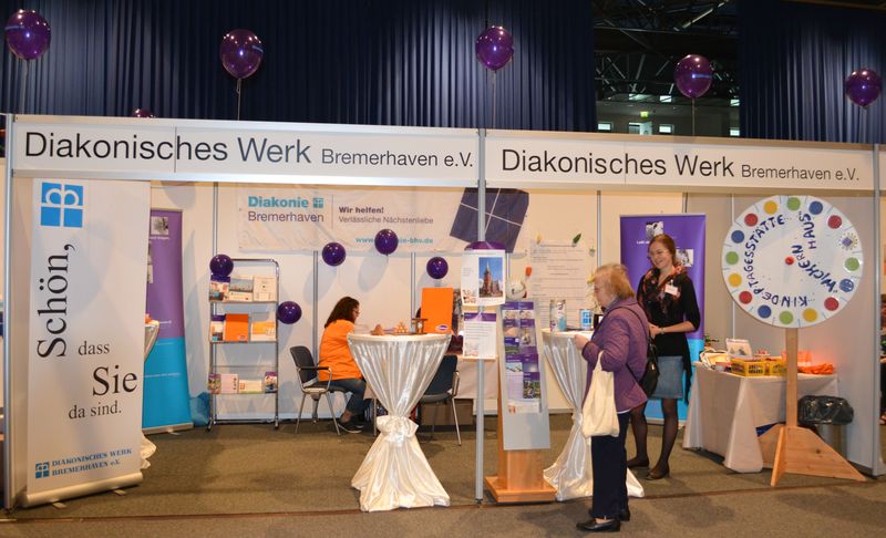 Messestand Woche der Diakonie
