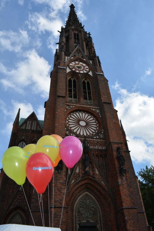 Woche der Diakonie 2015 / Veranstaltung vor der Großen Kirche