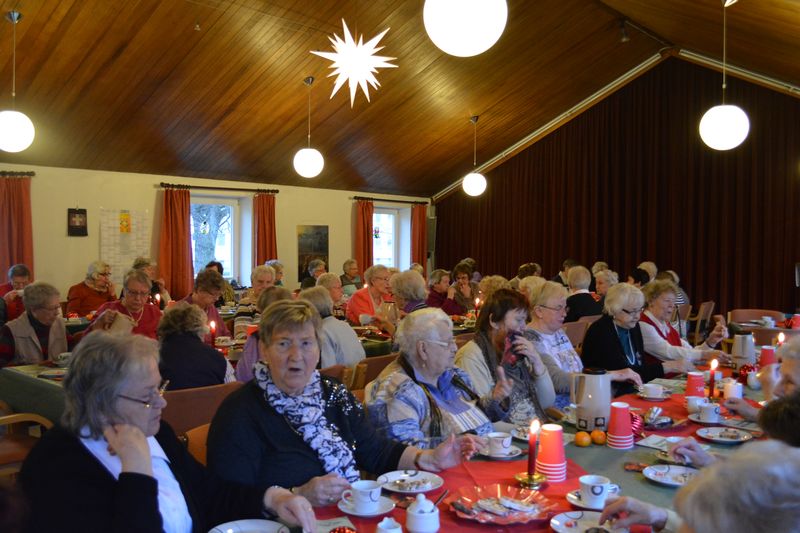 Besucher der Weihnachtsfeier vom SeniorPartner 2015