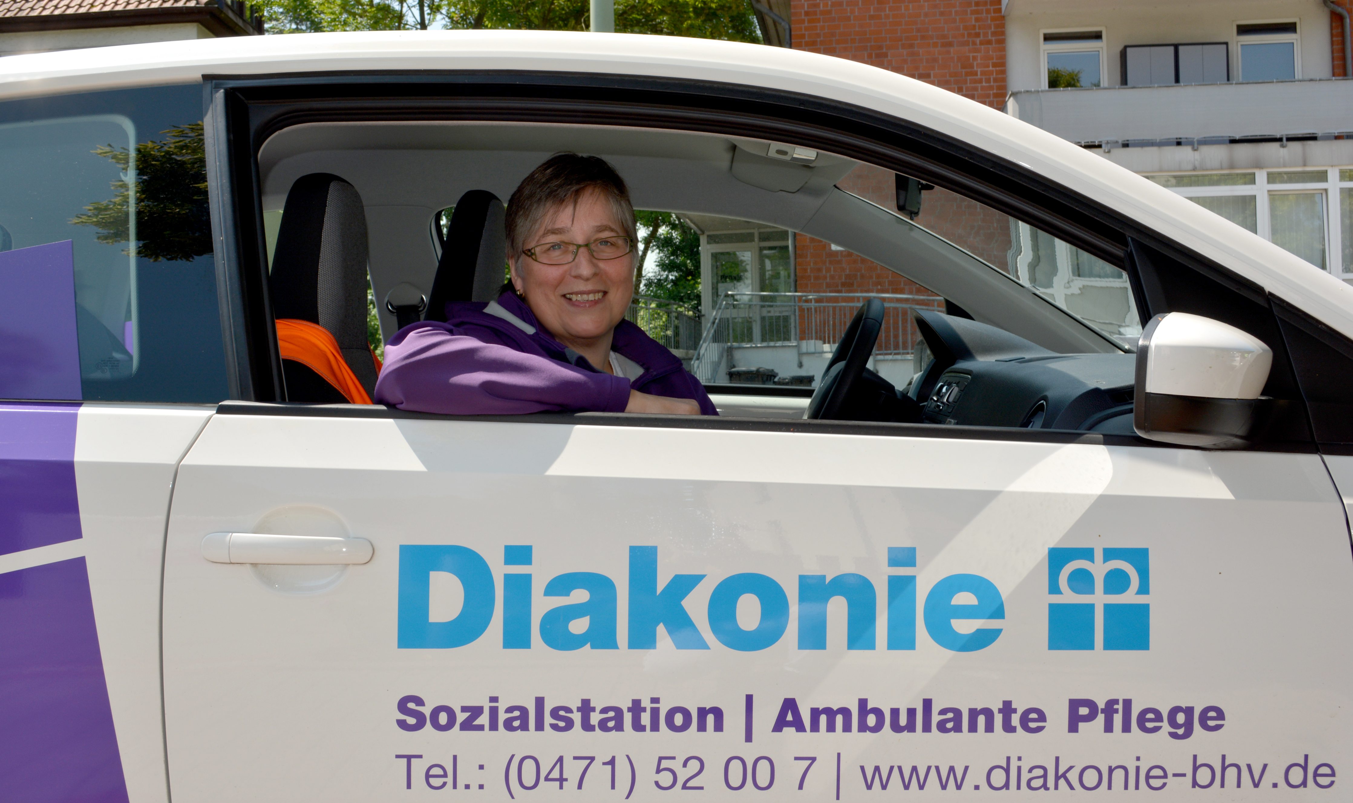 Bärbel Alagbe arbeitet seit 20 Jahren bei der Diakonie-Sozialstation